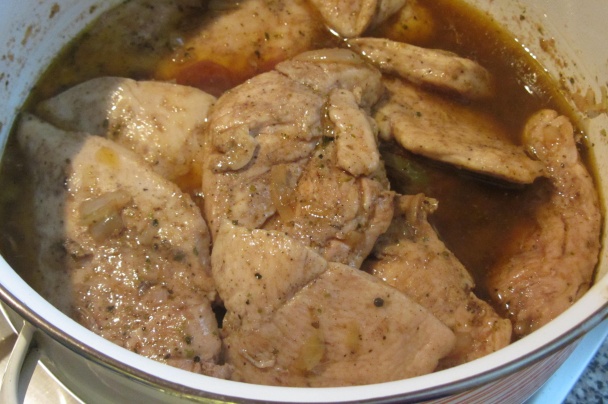 Kuracie prsia na červenom víne - obrázok 3