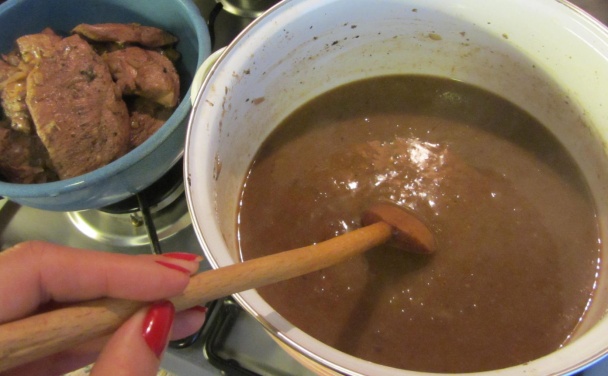 Kuracie prsia na červenom víne - obrázok 4