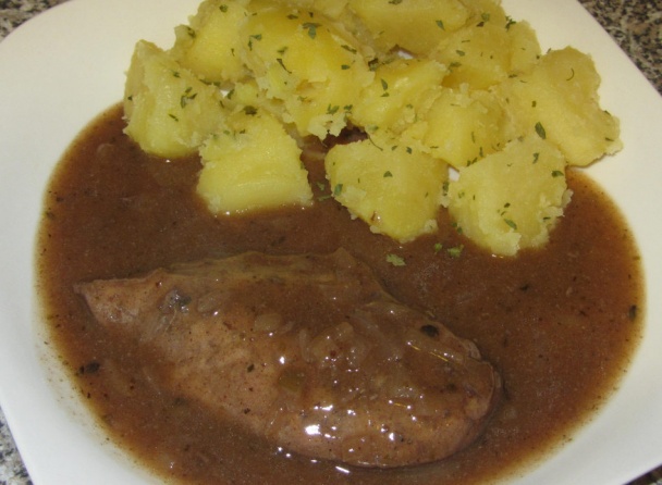 Kuracie prsia na červenom víne - obrázok 5