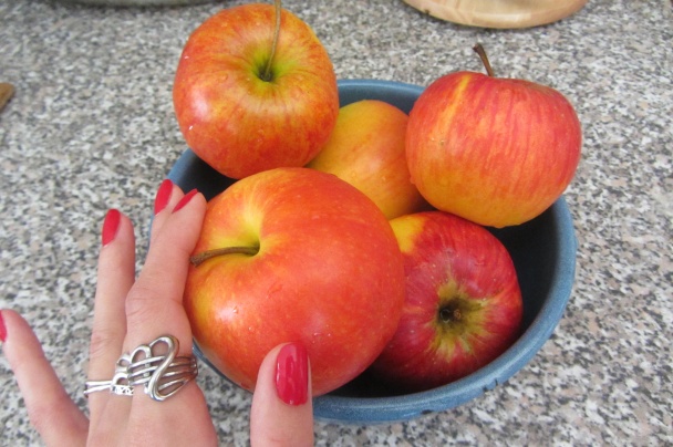 Krehký jablkový koláč (netradične) - obrázok 1