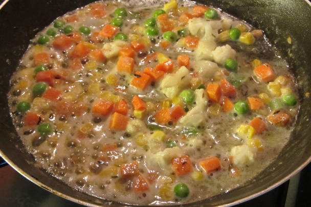 Zeleninová omeleta - obrázok 1