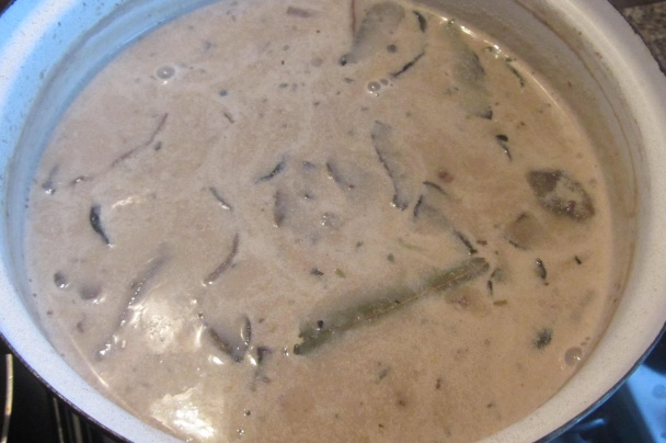 Hubová smotanová polievka - obrázok 5