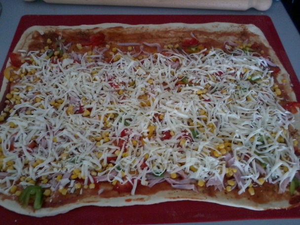Pizza šneky (fotorecept) - obrázok 2
