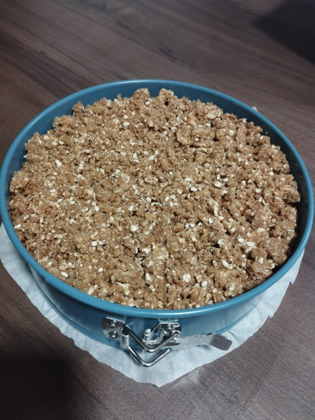 Jablkový cheesecake so škoricovou mrveničkou (fotorecept) - obrázok 5