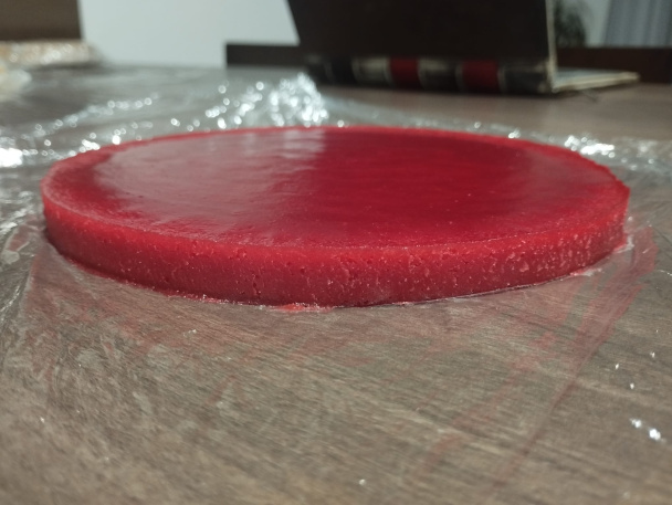 Citrónovo-mangová torta s malinovým želé vkladom (fotorecept) - obrázok 6