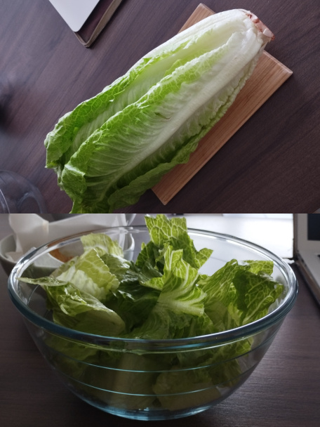 Caesar šalát s kuracím mäsom a domácim dresingom (fotorecept) - obrázok 5
