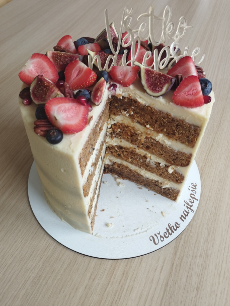 Mrkvová torta (fotorecept) - obrázok 13