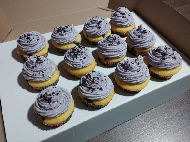 Čučoriedkové cupcakes (fotorecept) - obrázok 7