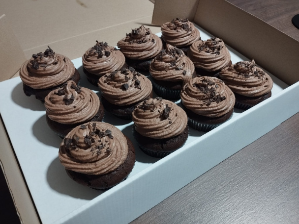 Čokoládové cupcakes - obrázok 7