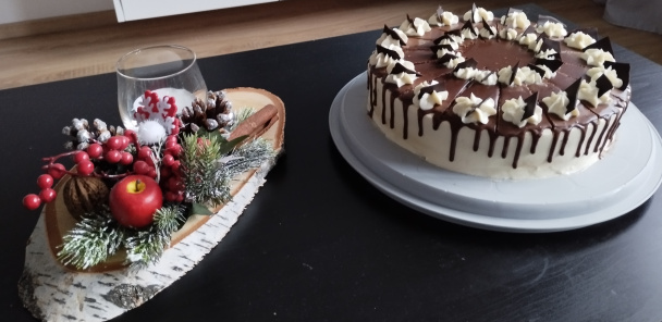 Cappuccino torta s írskym likérom - obrázok 6
