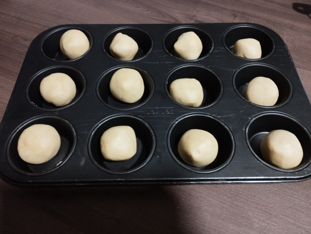 Košíčky z krehkého cesta s marhuľovým džemom (fotorecept) - obrázok 5