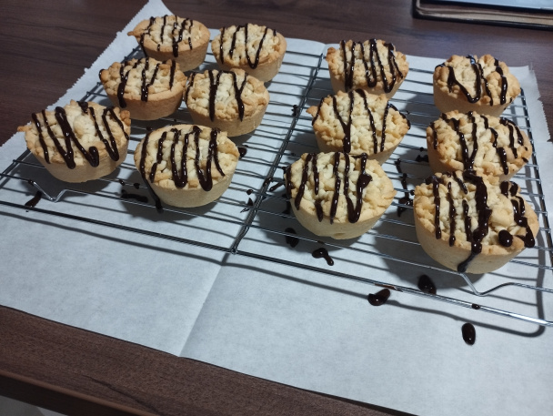 Košíčky z krehkého cesta s marhuľovým džemom (fotorecept) - obrázok 9