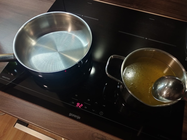 Krémové lososové rizoto s cherry paradajkami (fotorecept) - obrázok 1