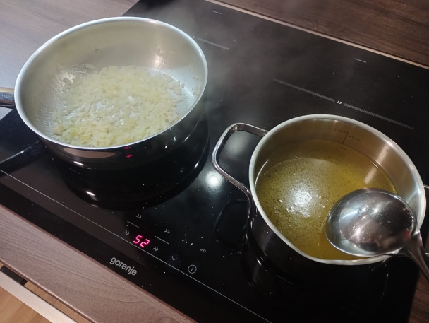 Krémové lososové rizoto s cherry paradajkami (fotorecept) - obrázok 2