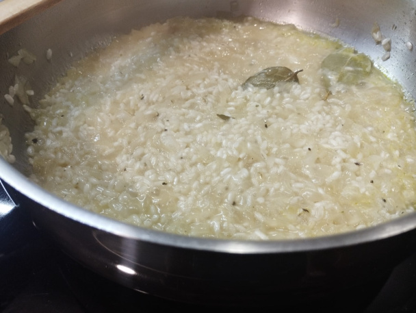 Krémové lososové rizoto s cherry paradajkami (fotorecept) - obrázok 6