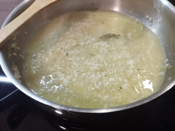 Krémové lososové rizoto s cherry paradajkami (fotorecept) - obrázok 5