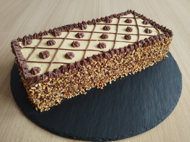 Apsheron - lieskovoorieškový zákusok (fotorecept) - obrázok 9