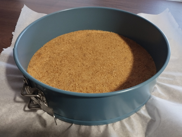 Nepečený čučoriedkový mramorový cheesecake (fotorecept) - obrázok 1