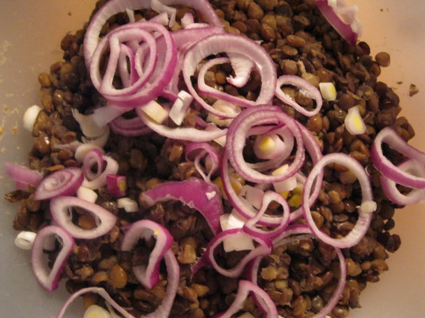 Šalát so šošovicou (fotorecept) - obrázok 2