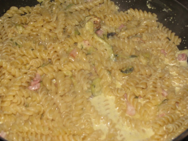 Cukinové cestoviny v batôžku (fotorecept) - obrázok 5