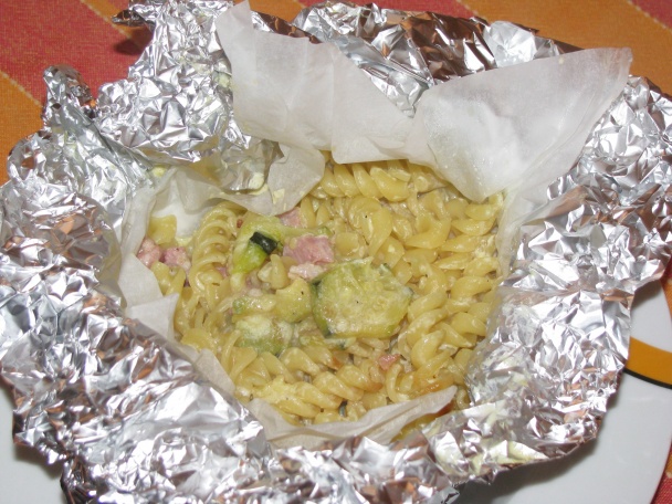 Cukinové cestoviny v batôžku (fotorecept) - obrázok 7