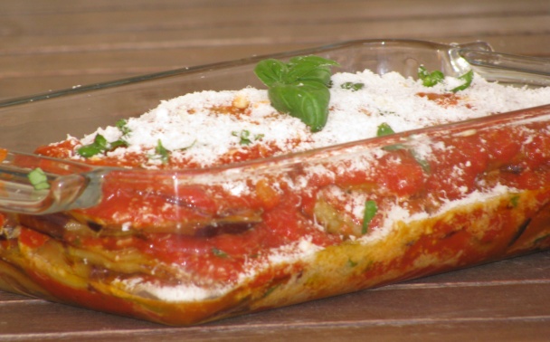 Melanzane alla parmigiana - vrstvené baklažány (fotorecept) - obrázok 8