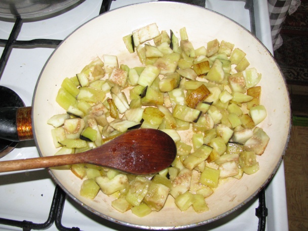 Cestovinová torta s baklažánmi (fotorecept) - obrázok 2