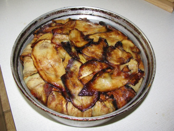 Cestovinová torta s baklažánmi (fotorecept) - obrázok 6