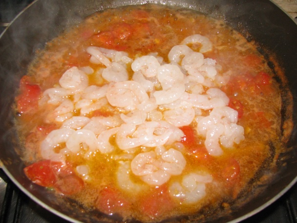 Cestoviny s krevetami a pistáciovým pestom (fotorecept) - obrázok 5