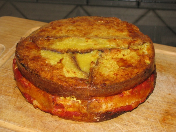 Torta di pane alebo čo so suchým chlebom (fotorecept) - obrázok 4