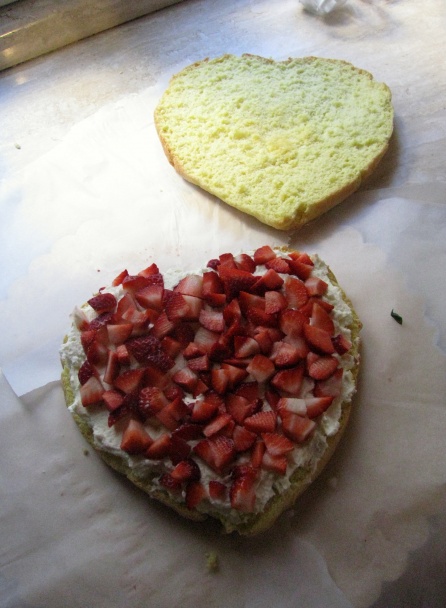 Kokosová torta s jahodami (fotorecept) - obrázok 4