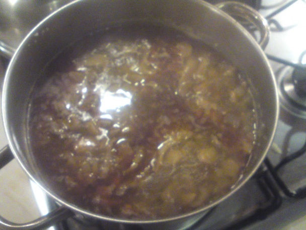 Držková polievka s hlivy ustricovej - obrázok 3