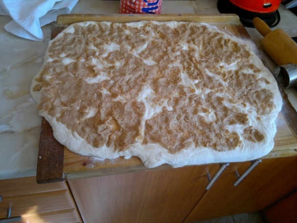 Oškvarkové pagáčiky prekladané (fotorecept) - obrázok 2