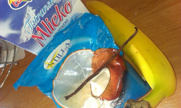 Banánovo-kokosová pochúťka - obrázok 1