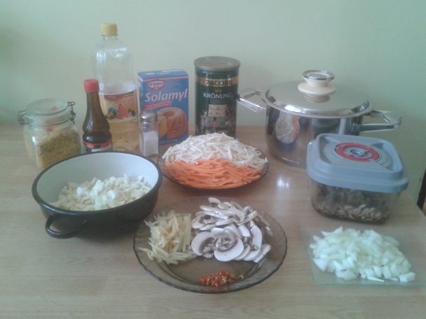 Ostro-kyslá polievka - obrázok 1