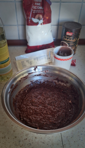 Čokoládovo-kokosové muffiny (fotorecept)  - obrázok 3