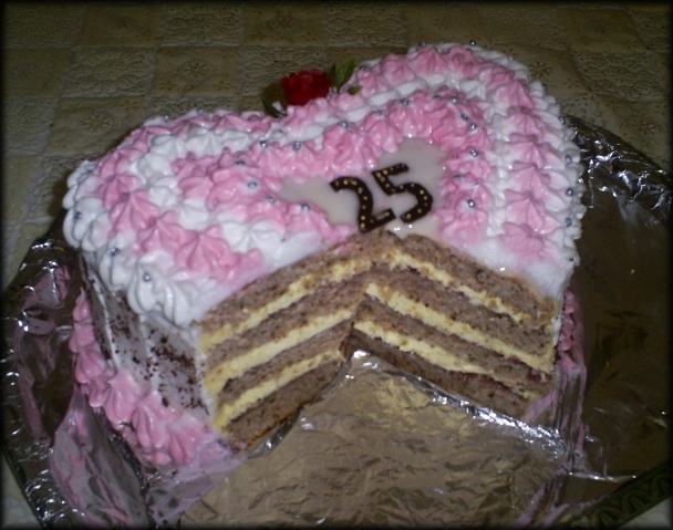 Torta -  srdiečko - obrázok 1
