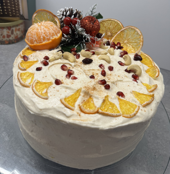 Vianočná perníková torta - obrázok 10