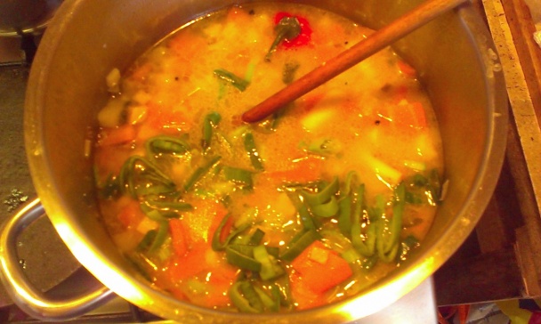 Zeleninová polievka na kvasniciach (fotorecept) - obrázok 4