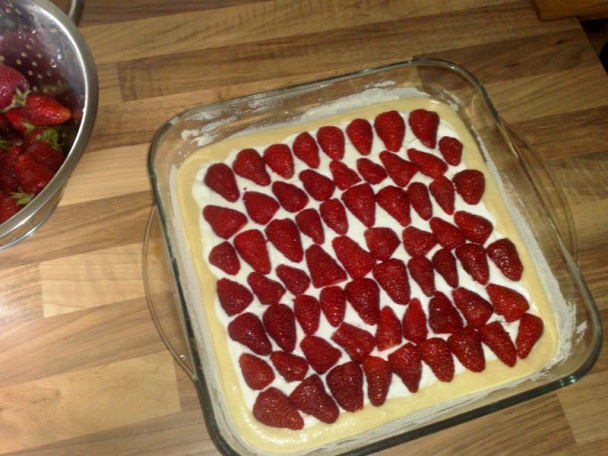 Jahodový koláč (fotorecept) - obrázok 4