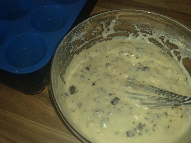 Čokoládovo-orechové muffiny (fotorecept) - obrázok 3