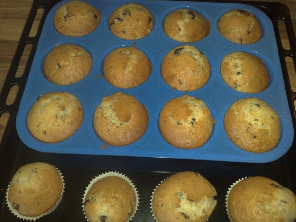 Čokoládovo-orechové muffiny (fotorecept) - obrázok 5