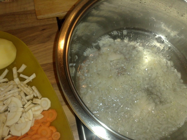 Polievka z húb - podpiniek (fotorecept) - obrázok 2