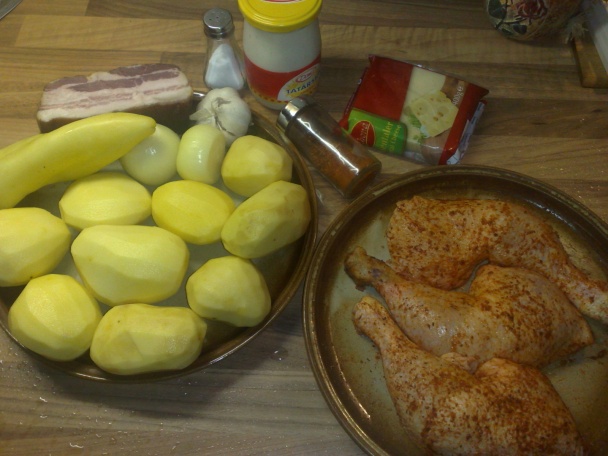 Kuracie stehná pod perinou-eintopf (fotorecept) - obrázok 1