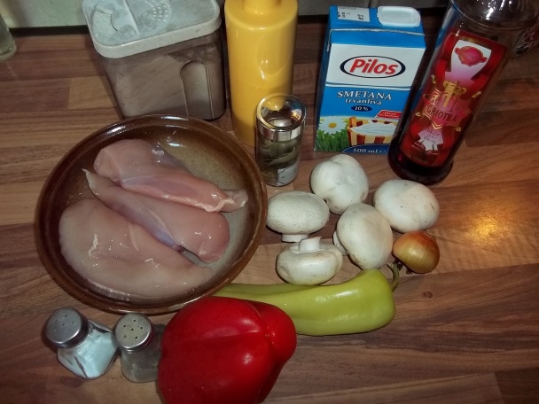 Kuracia pochúťka vo woku (fotorecept) - obrázok 1