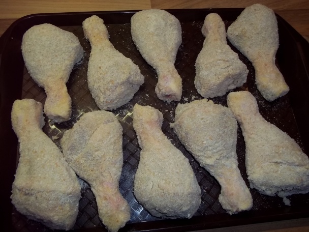 Vyprážané stehienka (fotorecept) - obrázok 3