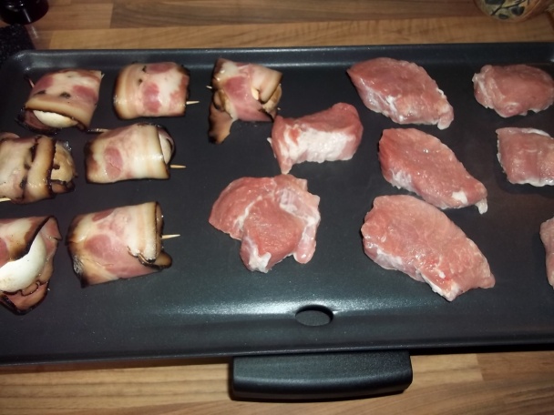 Grilovaná sviečkovica s plnenými šampiňónmi (fotorecept) - obrázok 7