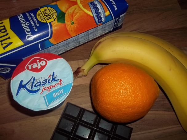 Banánovo-pomarančový koktail (fotorecept) - obrázok 1