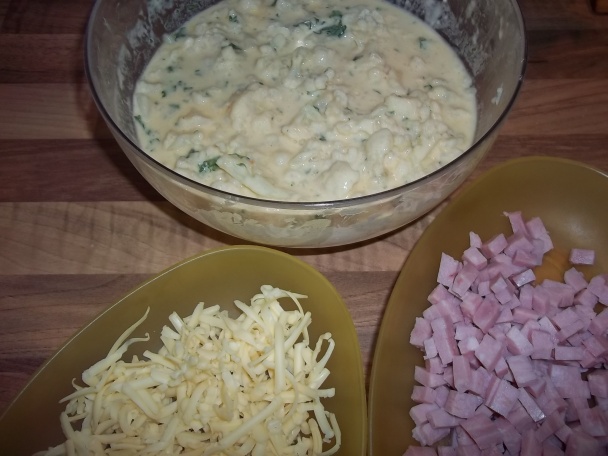 Karfiolové placky (fotorecept) - obrázok 5