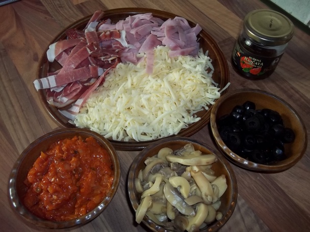 Pizza v zapekáči na pizzu (fotorecept) - obrázok 9